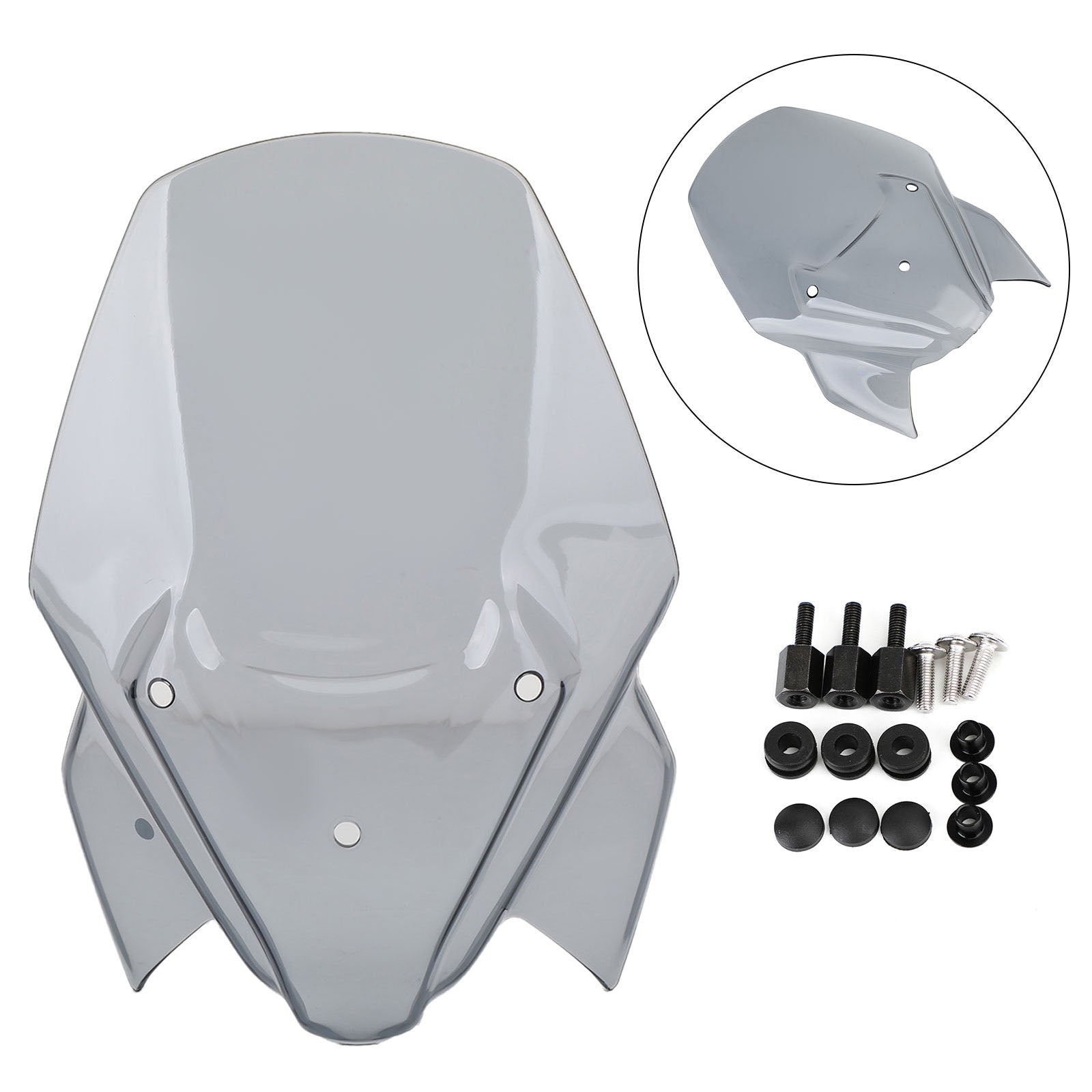 ABS Plastic Motorcykel forrude forrude til BMW F900R 2020-2021 Generisk