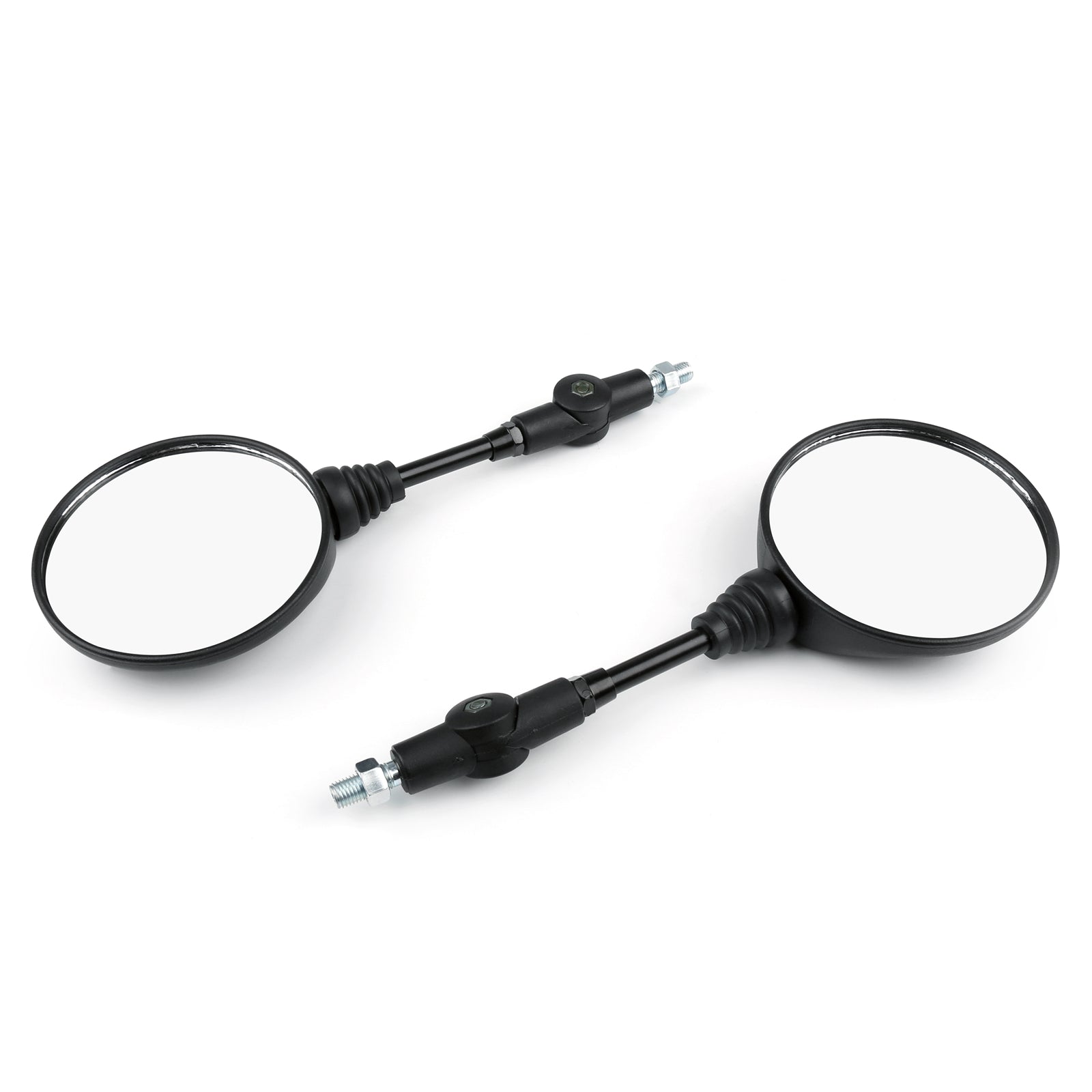 Motorcykel Brugerdefineret 10 mm bagview side spejle til Kawasaki KL250 KL600 KL650 Generisk