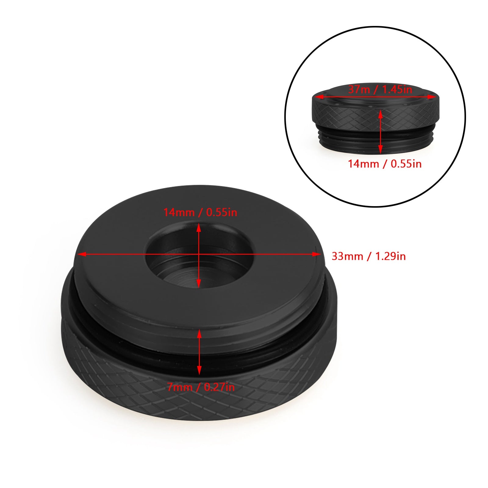 ALUMINUM OIL DRAIN PLUG BOLT For BMW R nine T/Pure/Scrambler/Urban 2014-2021 Generic