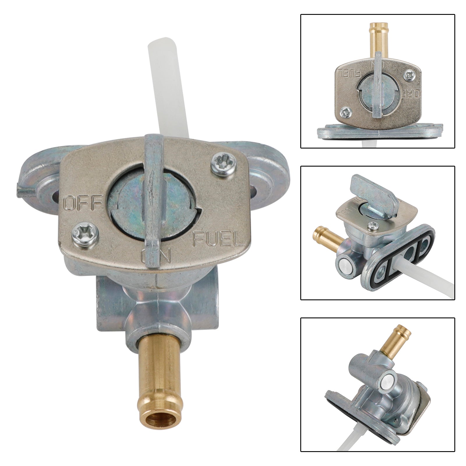 Valvola del rubinetto del carburante del serbatoio del gas Rubinetto adatto per Yamaha YZ125 YZ250 06-22 3JD-24500-10 Generico