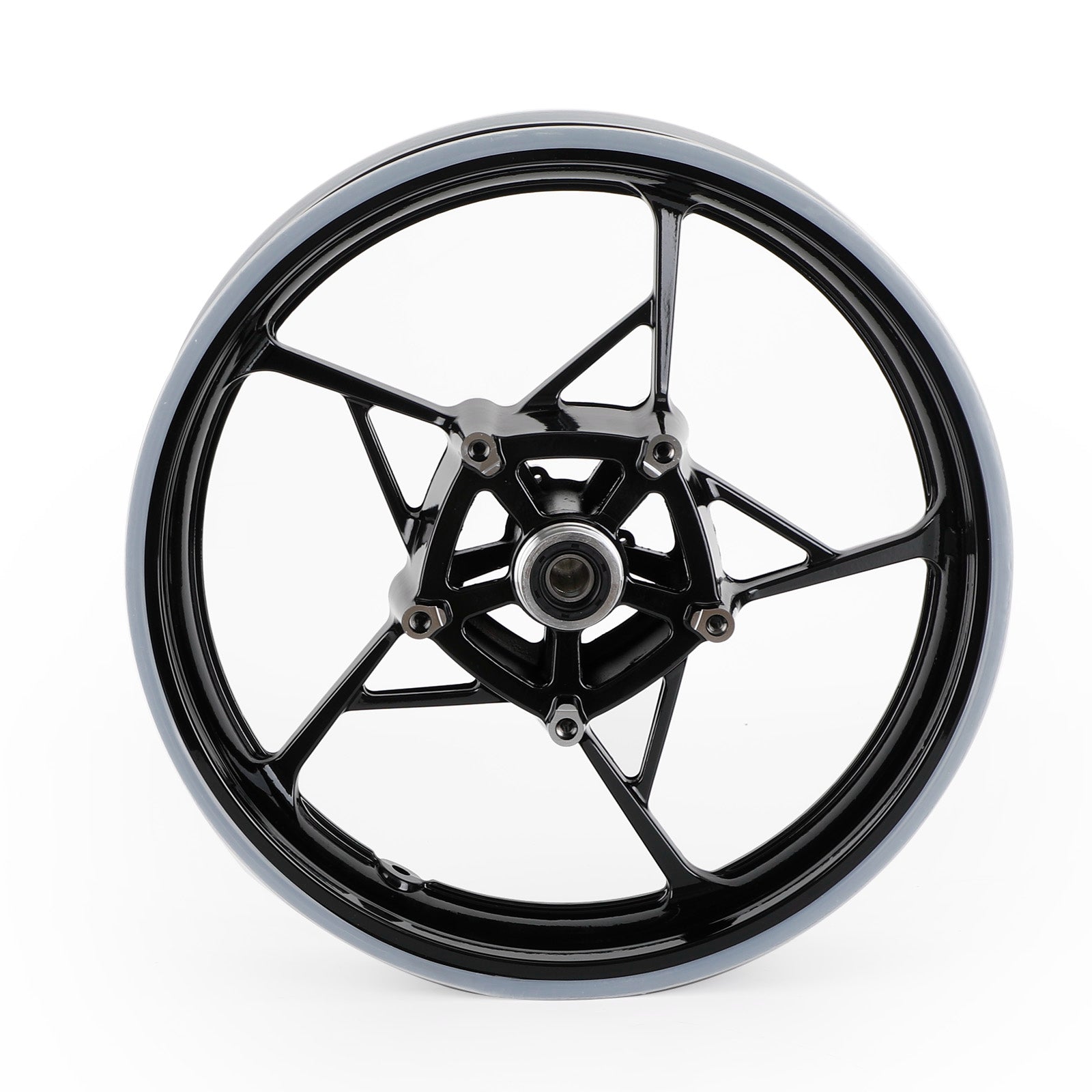 Vorderradrand schwarz für Kawasaki Z900 ZR900, Z900RS, CAFE 2017 - 2021 Generic