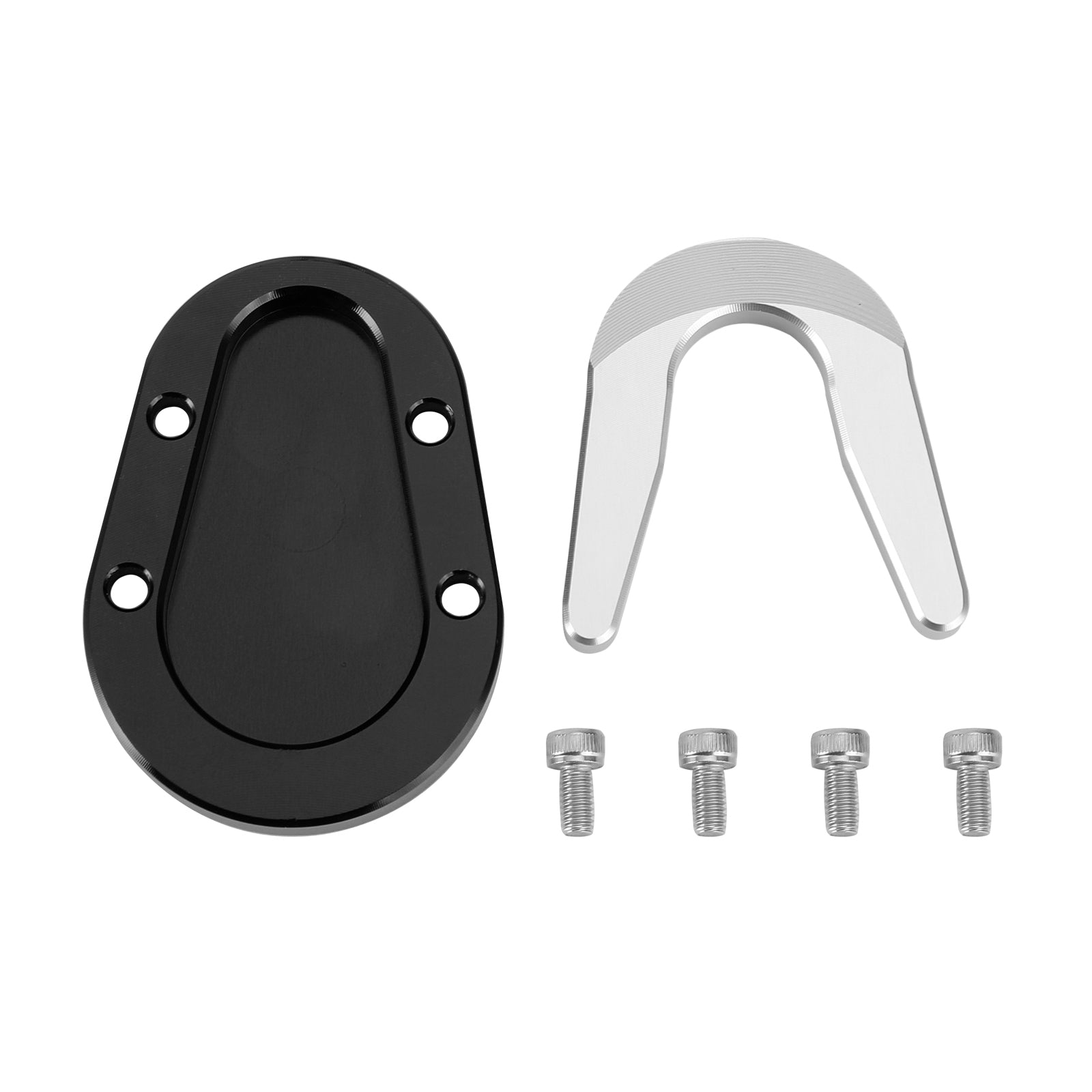 13-20 Vespa Sprint dan Primavera 150 Pata de cabra Almohadilla de extensión de caballete lateral