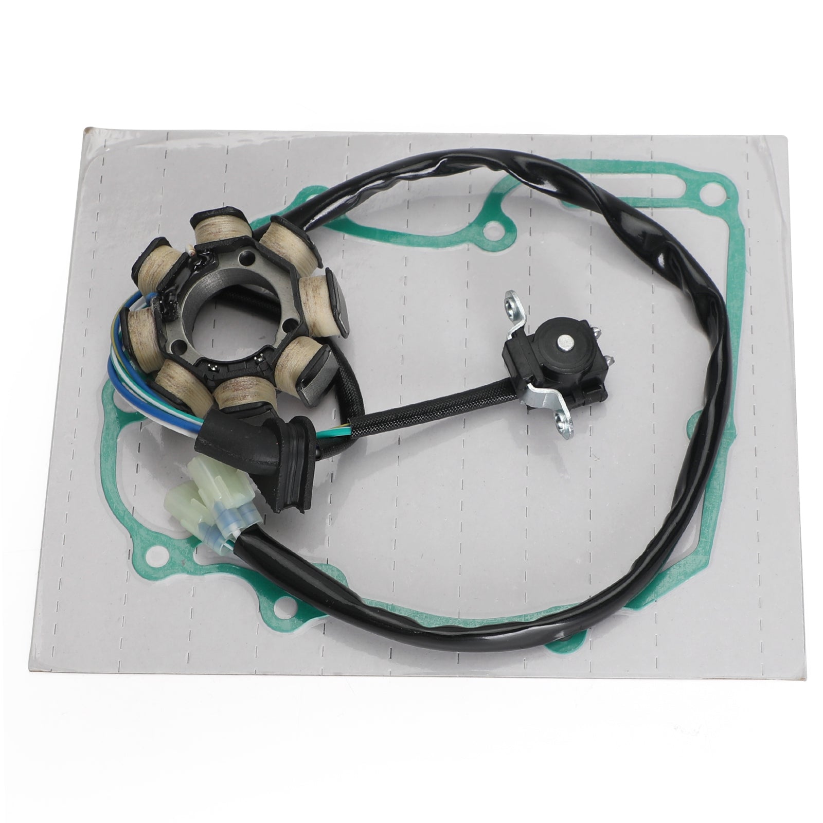 04-09 Honda CRF 250 R CRF250R Magneto Stator Coil Generator with Gasket 31120-KRN-670 11395-KRN-670