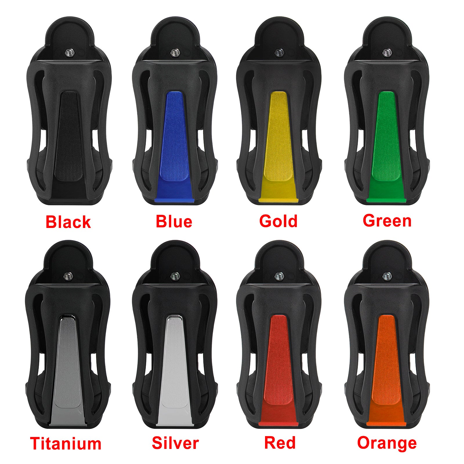 Kopholder drikkevand Vandflaskebur Mount styret 25 mm til motorcykel titanium generisk