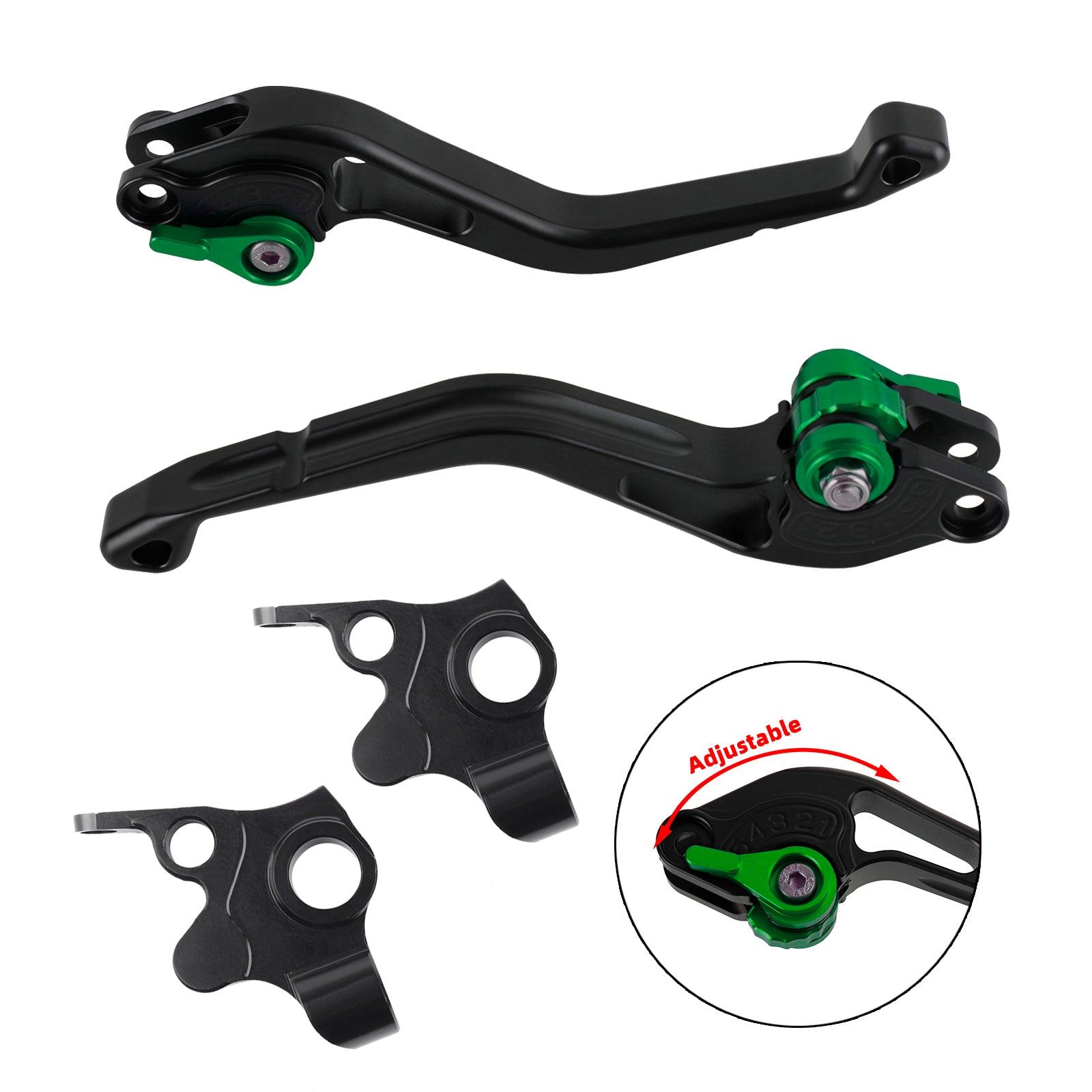 Ny kort kopplingsbromsspak för Kymco 2017-2018 AK550