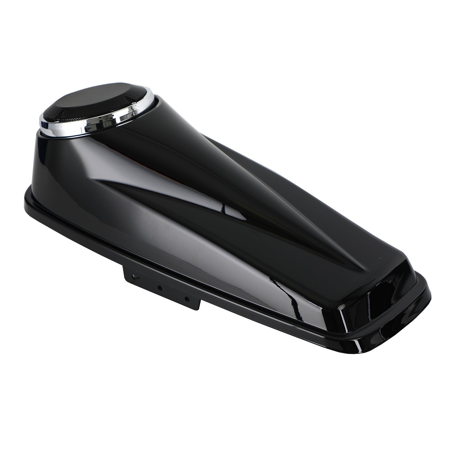 2014-2021 Harley Touring Road King Glide Schwarz 6.5" Satteltaschen-Lautsprecherdeckel Generic