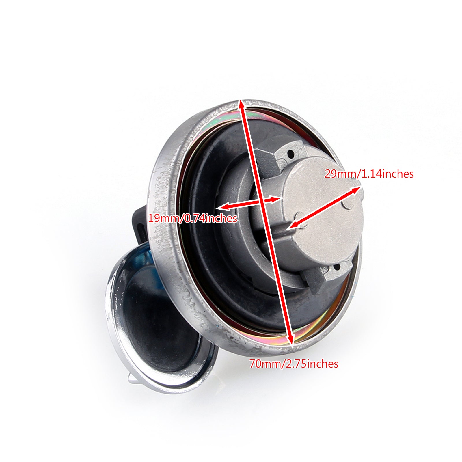 Honda Shadow Spirit VT750 DC DC C2 VLX VT600 CD C Capegado de gas CAP TAP TAYS SET