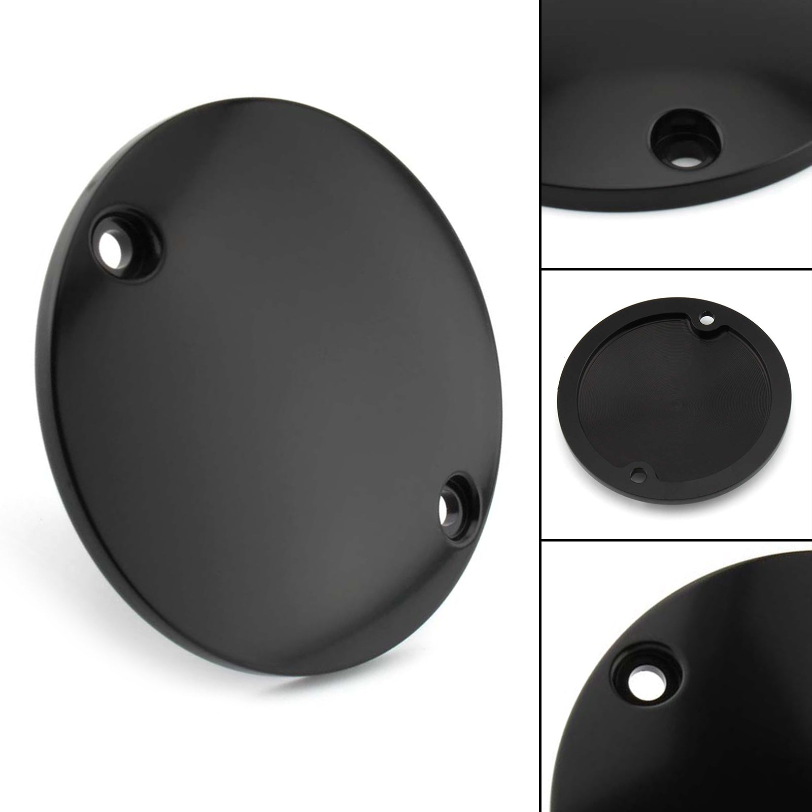 XL 883 1200 GLIDE DYNA FXST Punto abovedado Cubierta de tímido de encendido Cubierta cromada genérica