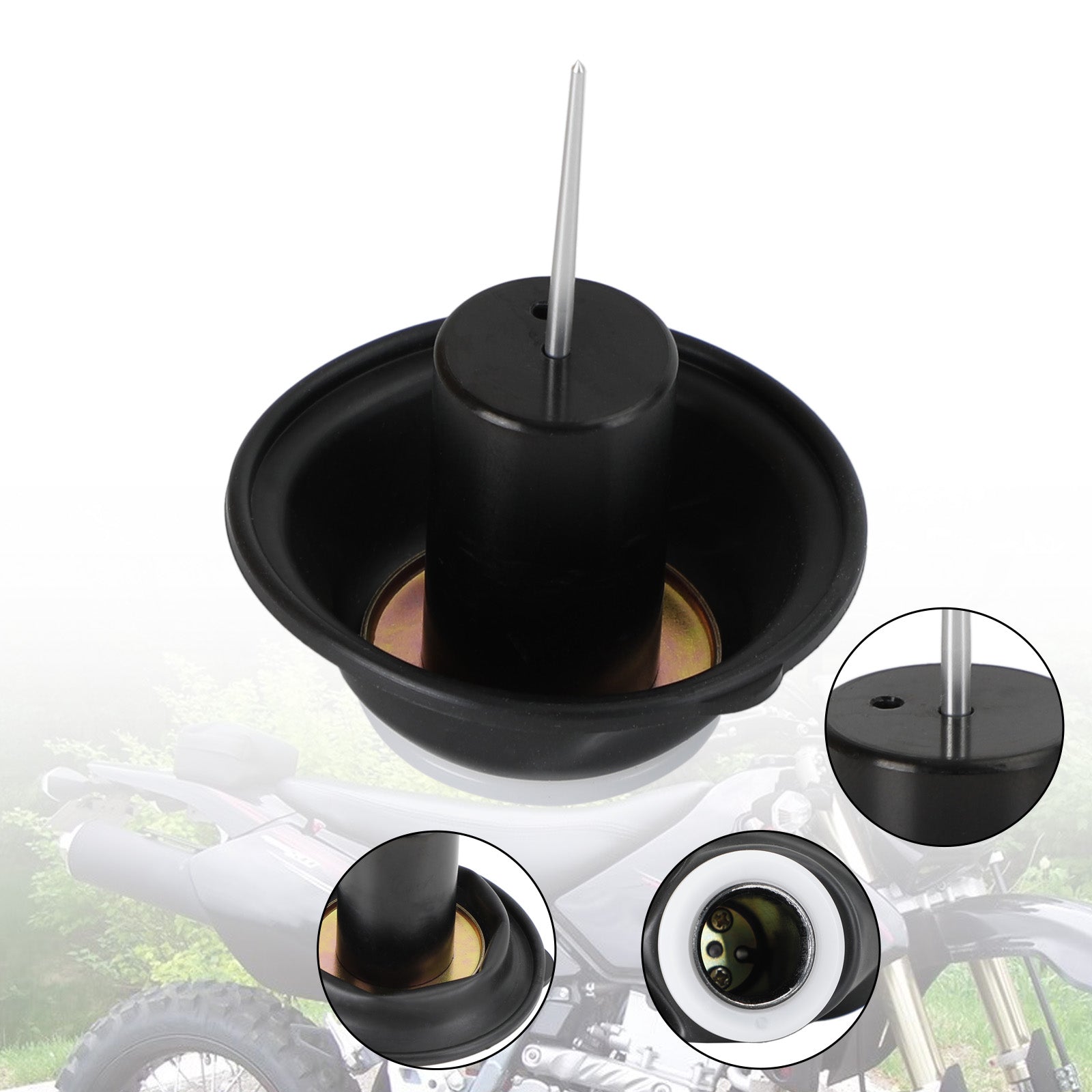 1x membran karburatormembran Fit til Suzuki GN 125 GS125 1994-2001 Generisk