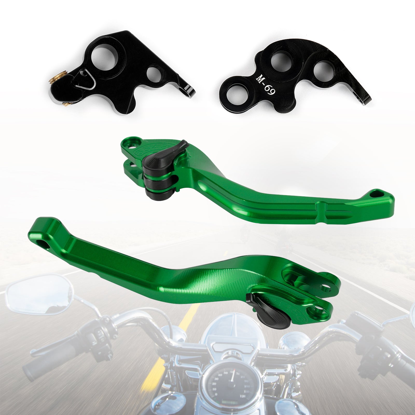 CNC Short Clutch Brake Lever Fit til 690 SMC/SMC-R 2012-2013