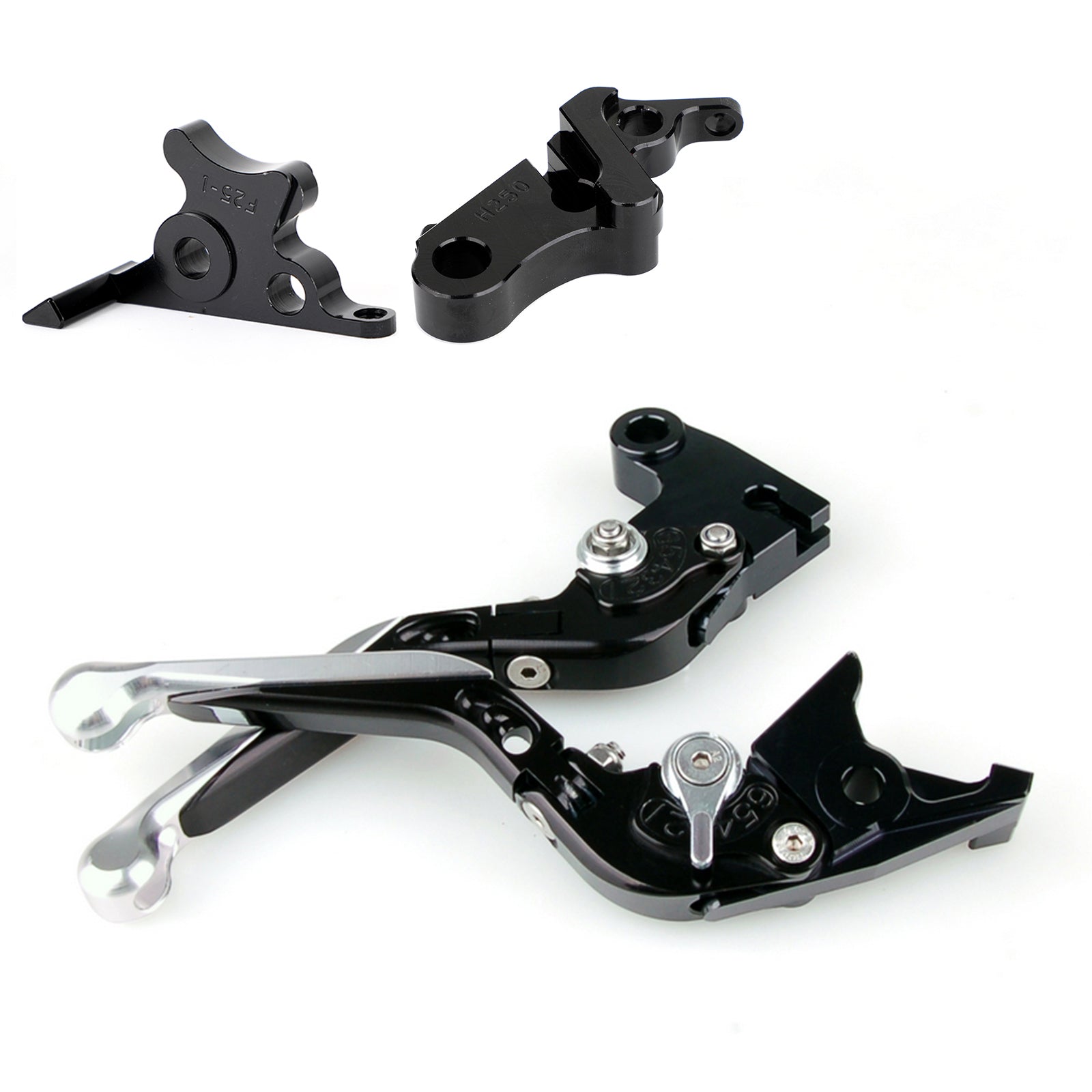 Palanca de freno de embrague ajustable para Honda CBR500R/CB500F 19-21 CBR300R 19-21 Genérico