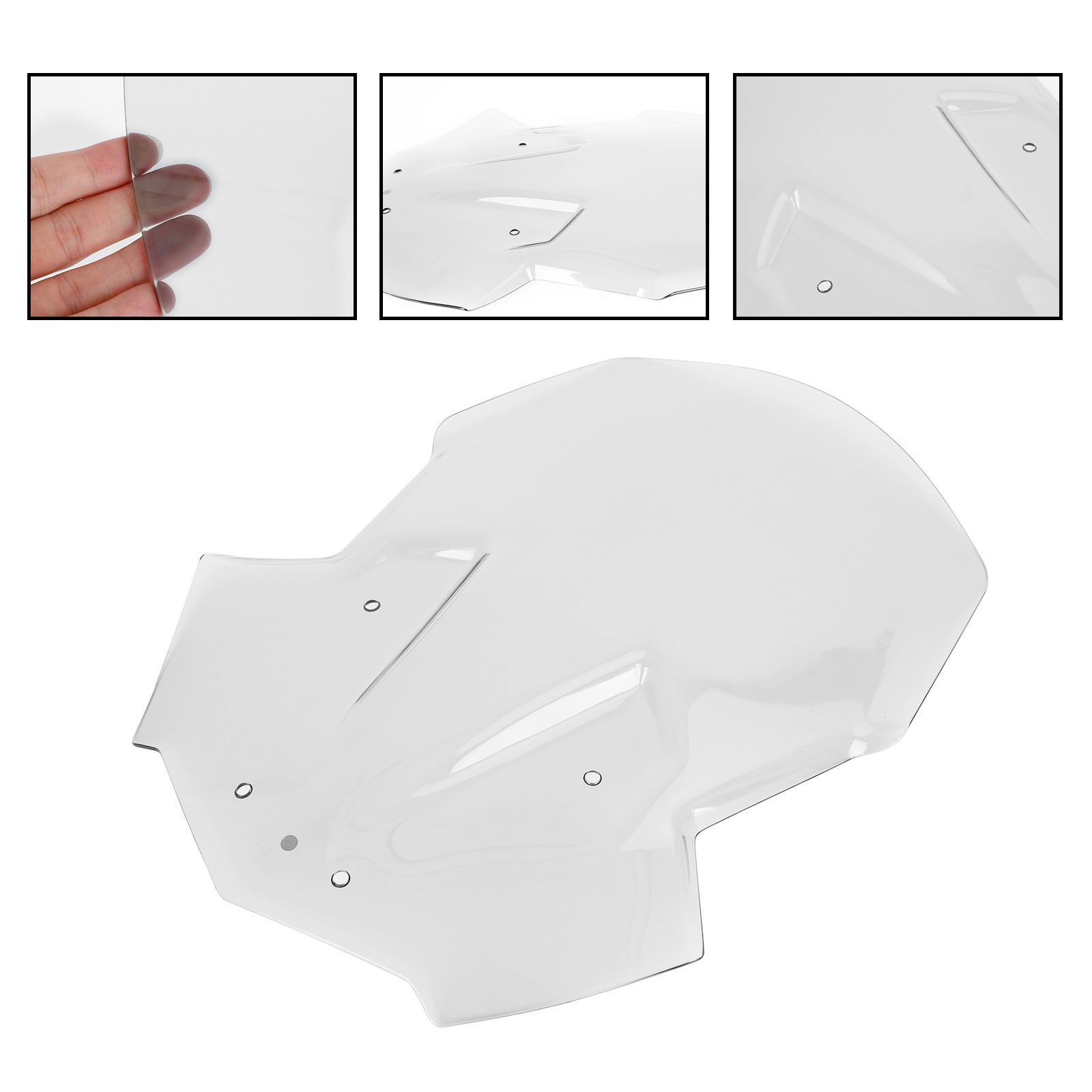 Parabrisas apto para TRIUMPH Tiger 800 XC/XR/XRX/XRT/XCX/XCA 2018-2021 genérico