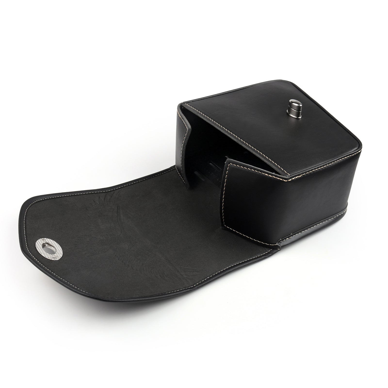 Leer linkerkant zadeltas zadeltas voor Sportster XL 883 XL 1200