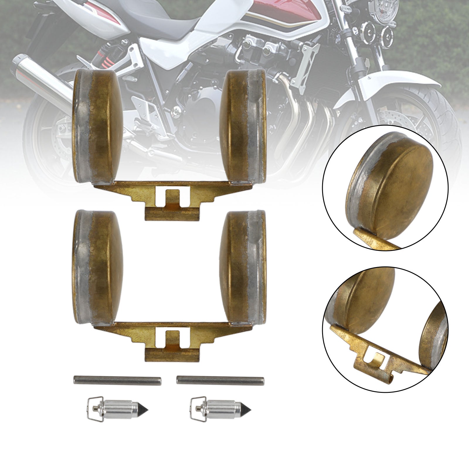 2X Carburetor Repair Kit Float fit for Honda CB100 CB350 XL100 XL125 XL175 SL100 Generic