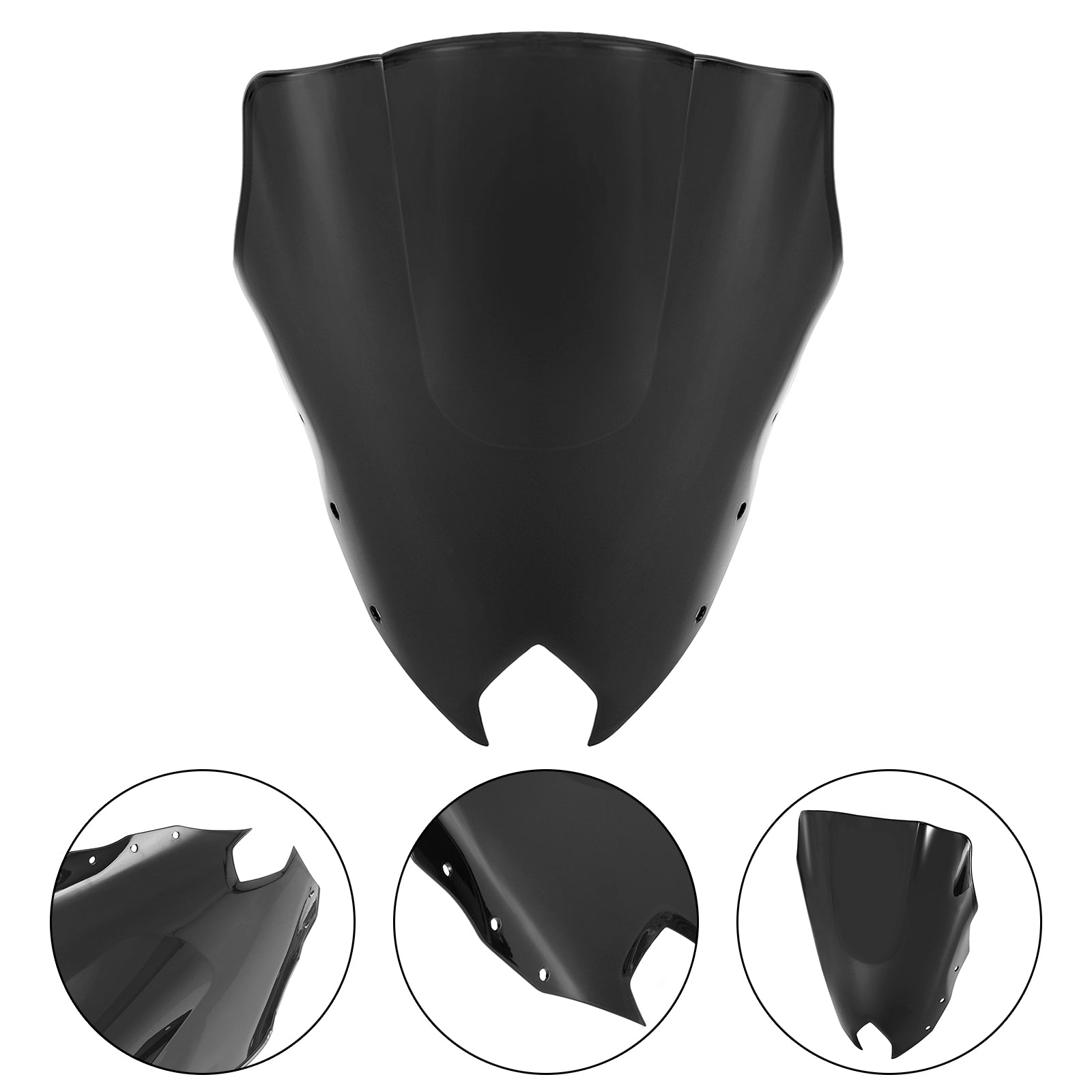 Le pare-brise de moto ABS Ajustement pour Yamaha FZ6R FZ-6R FZS600 2009-2015