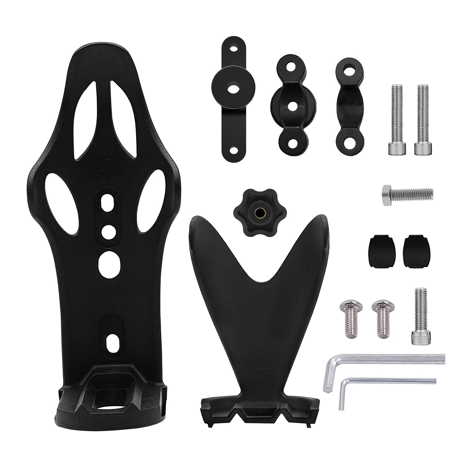 Motor Justerbar styret Cup Holder Flaske Mount Bracket til ATV Scooter Blackc Generic