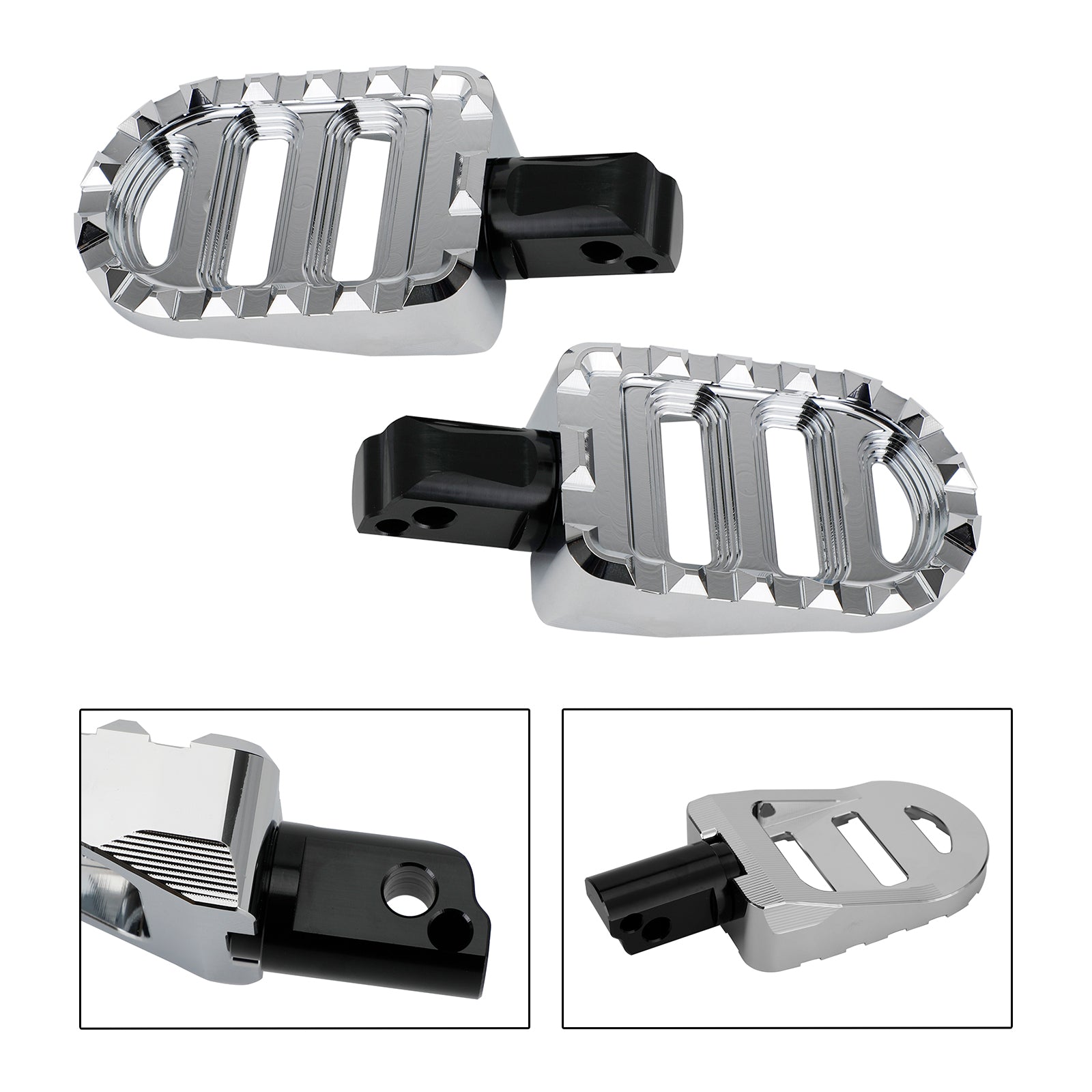 Rear Footrests Foot Peg fit for Sportster S Breakout Lower Rider Softail Slim