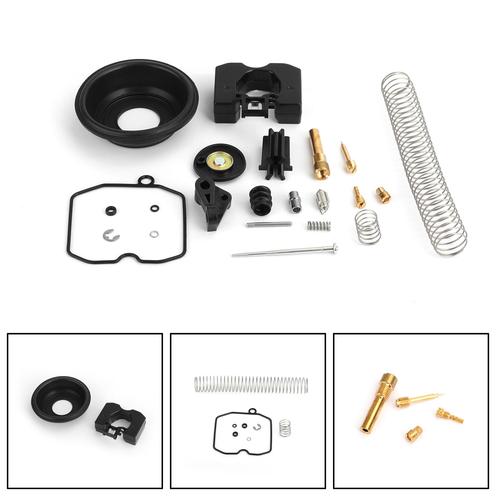 Harley XL 883 XL 1200 CV40 Carburetor Repair Rebuild Kit 27421-99C 27490-04 CV 40mm