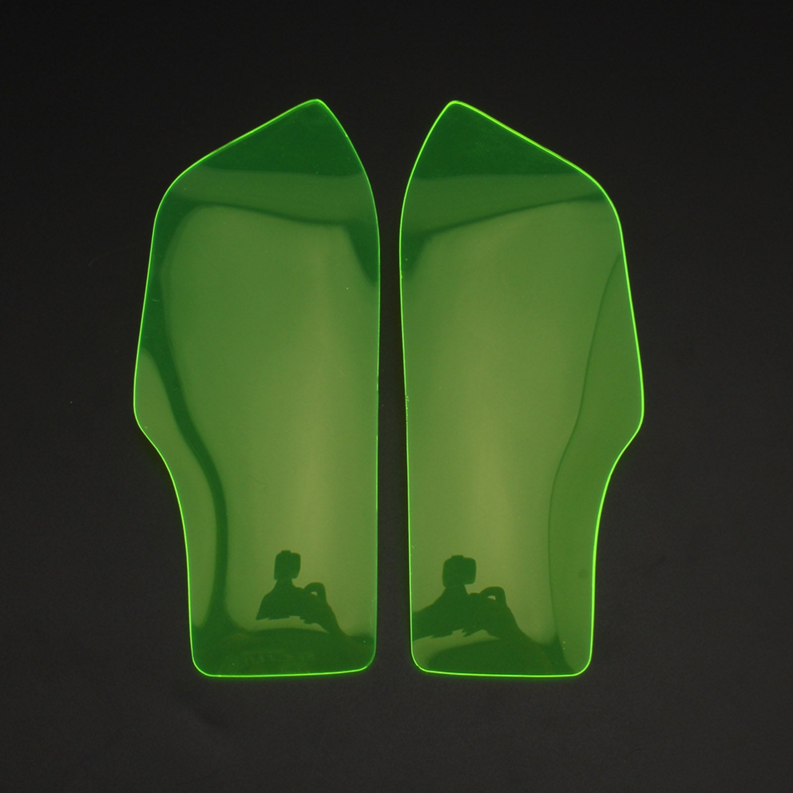 Lente de lámpara delantera protección de lente de faro apto para Honda Adv 150 2019-2020 humo genérico