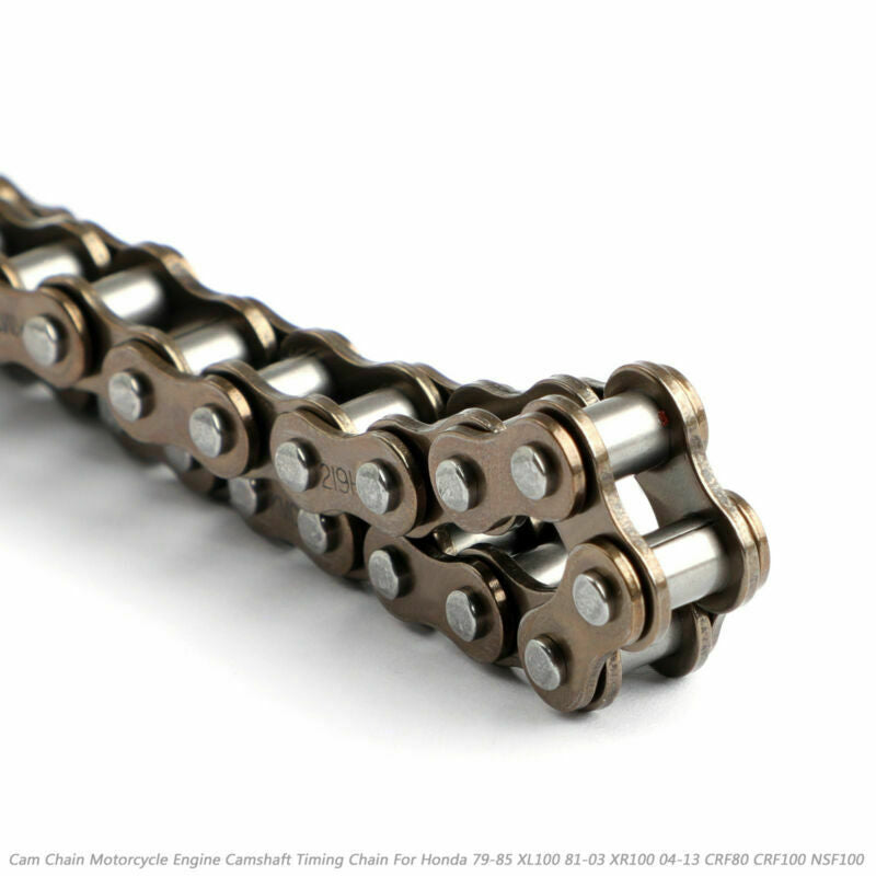 Honda NSF100 2006 CRF100F CRF80F 2004-2013 XR100R 81-03 XL100S 79-85 Chaîne de synchronisation du moteur à chaîne 14401-436-003