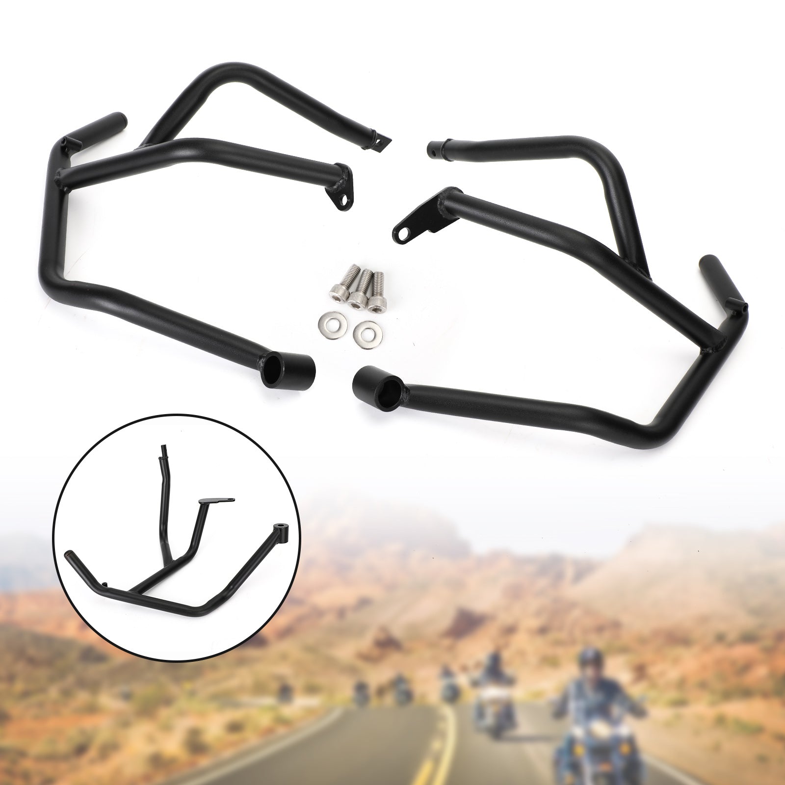 Crashbalk bovenste motorbeschermer stalen frame voor BMW F900XR F 900XR 20-22 21 Generic