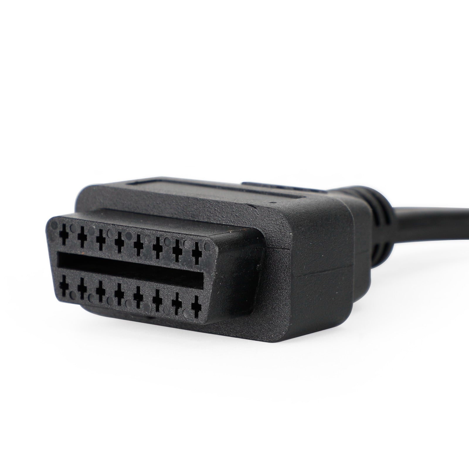Conector adaptador de diagnóstico OBD2 2 en 1 de 3 pines y 4 pines para motocicleta Yamaha
