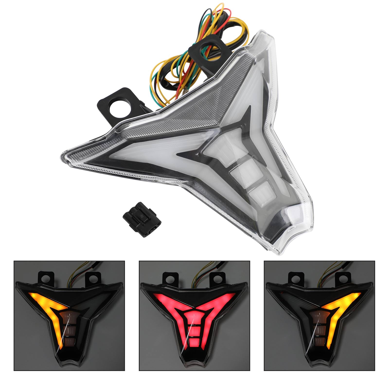 2013-2022 Kawasaki Ninja ZX10R Z1000 Integrierter Rücklicht-Blinde-Signal