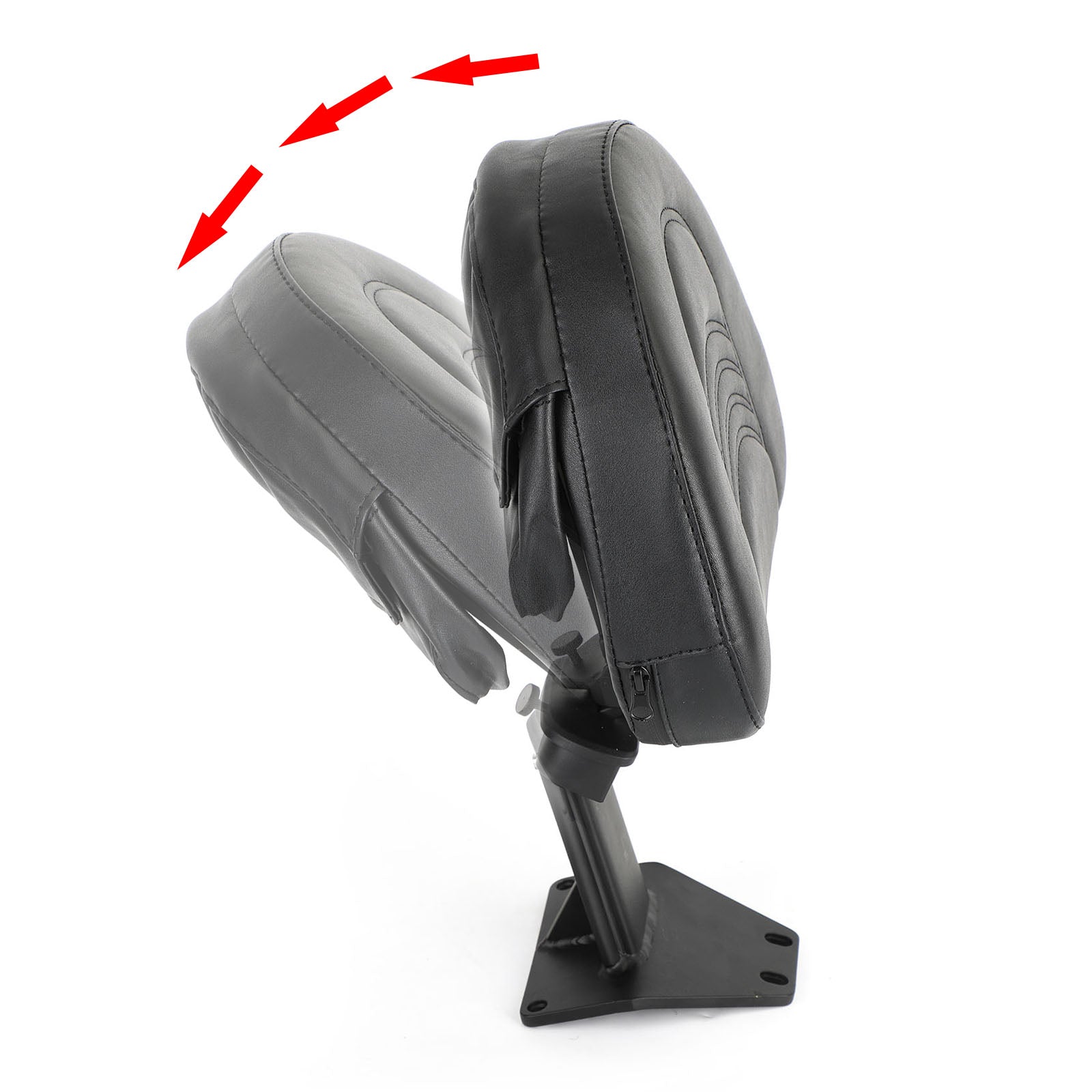 Svart förarens ryggstöd för Honda Goldwing 1800 GL1800 2018-2020 Generic