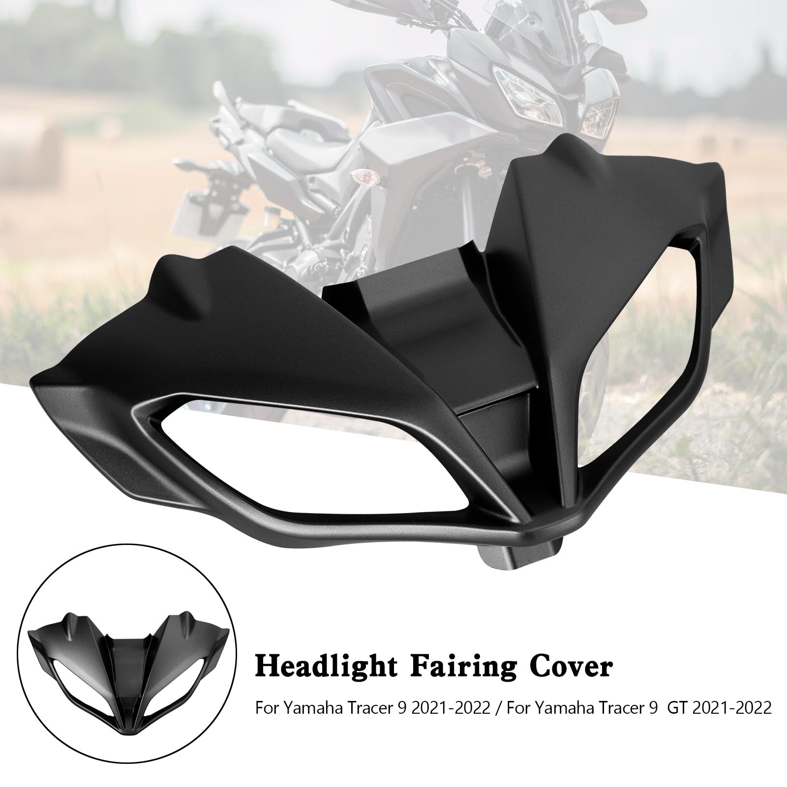 Headlight Fairing Stay Beak Nose Cone For Yamaha Tracer 9 GT 2021-2022
