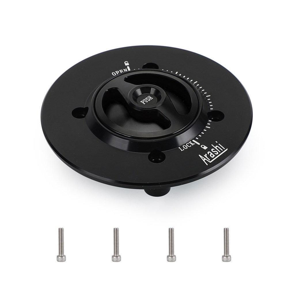 Tappo serbatoio carburante senza chiave per Kawasaki Ninja 400 EX 400 G 2018-2019