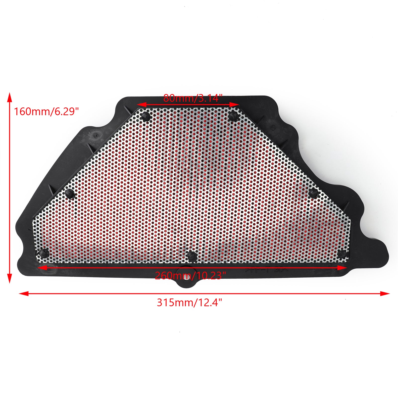 Luftfilterelement für Kawasaki Ninja ZX-6R ZX600 2007 2008 P/N.11013-0016