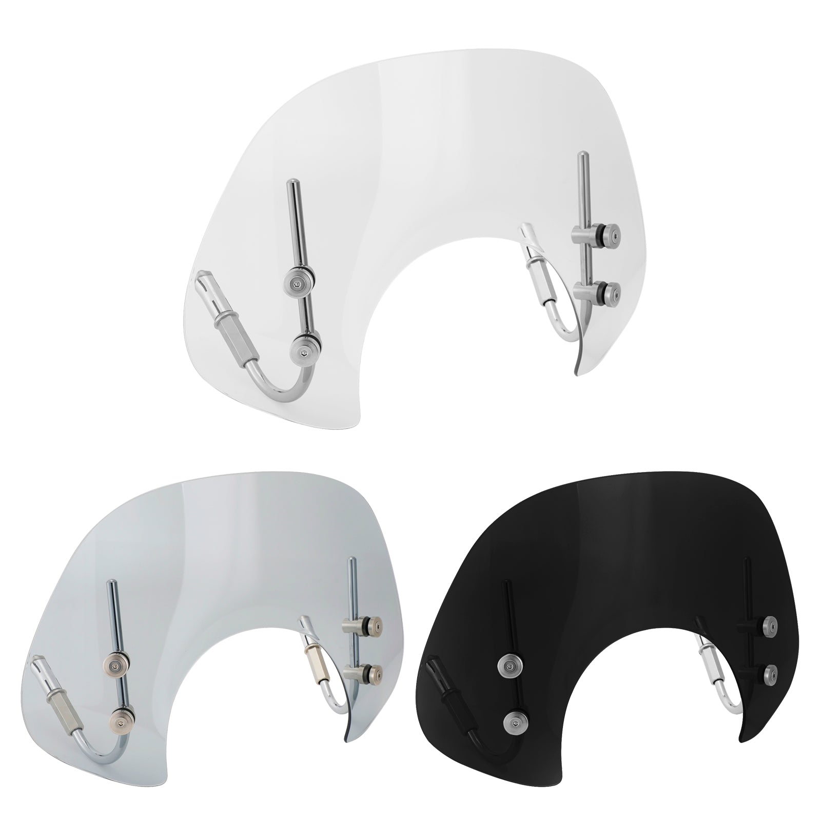 En pare-brise court ajustement pour Vespa GTS250 GTS300 2017-2022