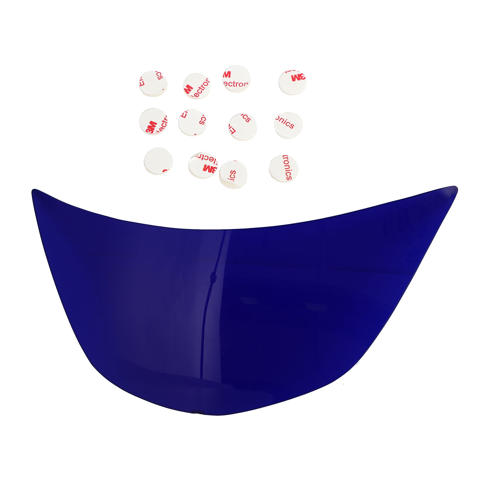 Cubierta de protección de lente de faro delantero para Kawasaki Zx-6R Zx 6R 94-97 azul genérico