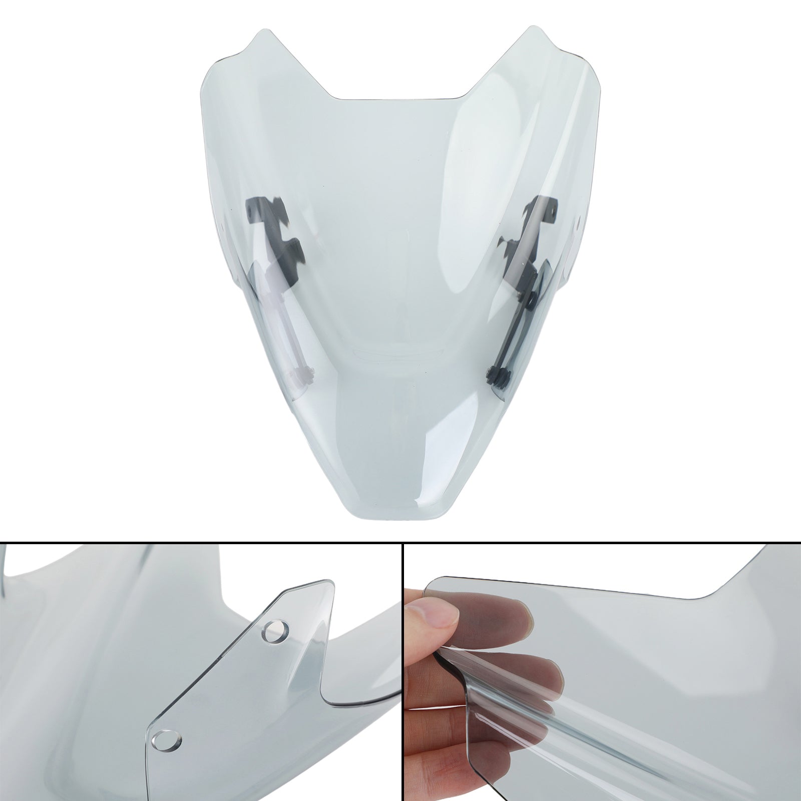 Motorcykel forrude forrude pasform til ducati streetfighter v4 / v4s 2020+ generisk