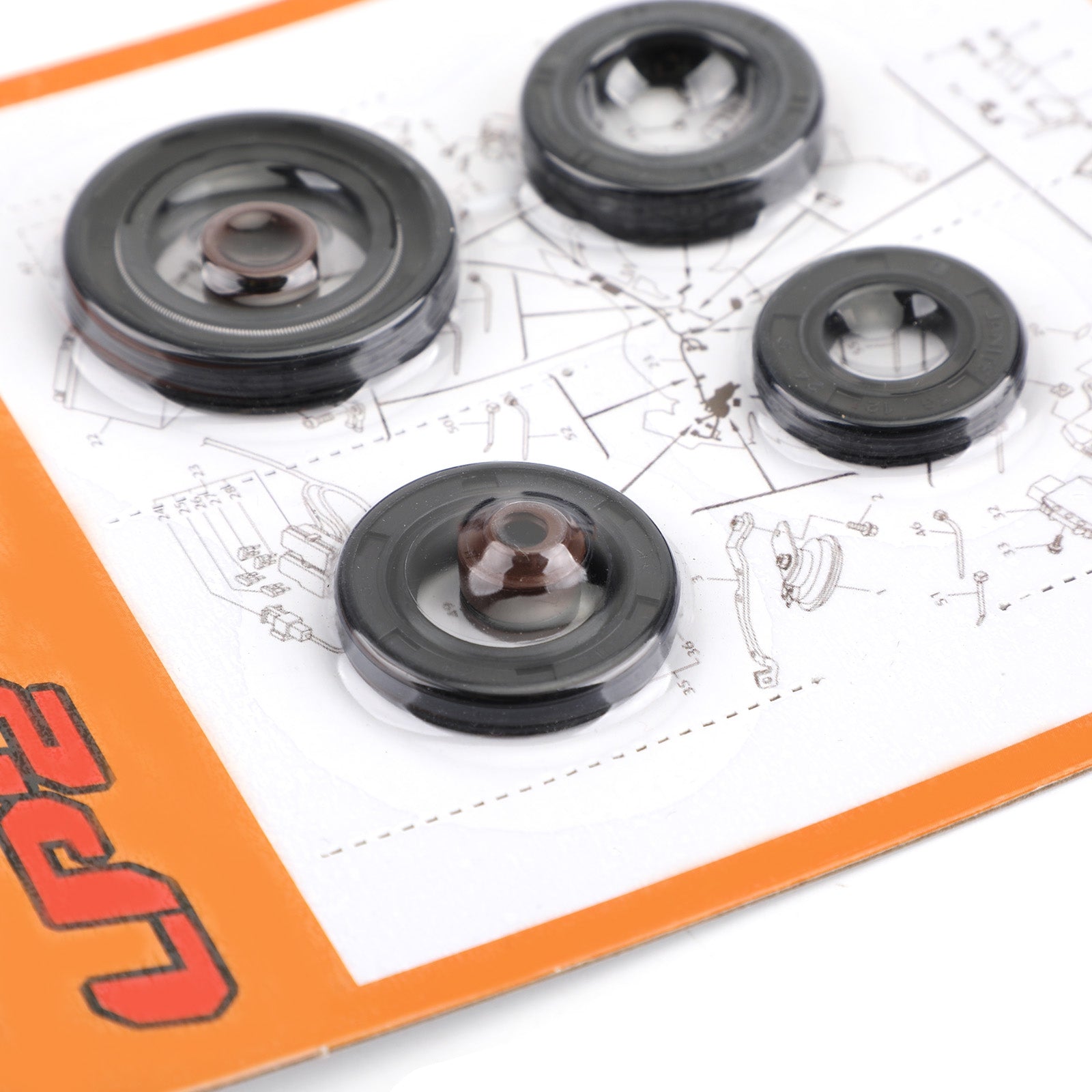 79-16ホンダCRF100F XR100 XR100R XL100Sエンジンオイルシールキットセット6PCS SEALS91203-035-005 91204-286-003 91202-436-004 91203-436-004