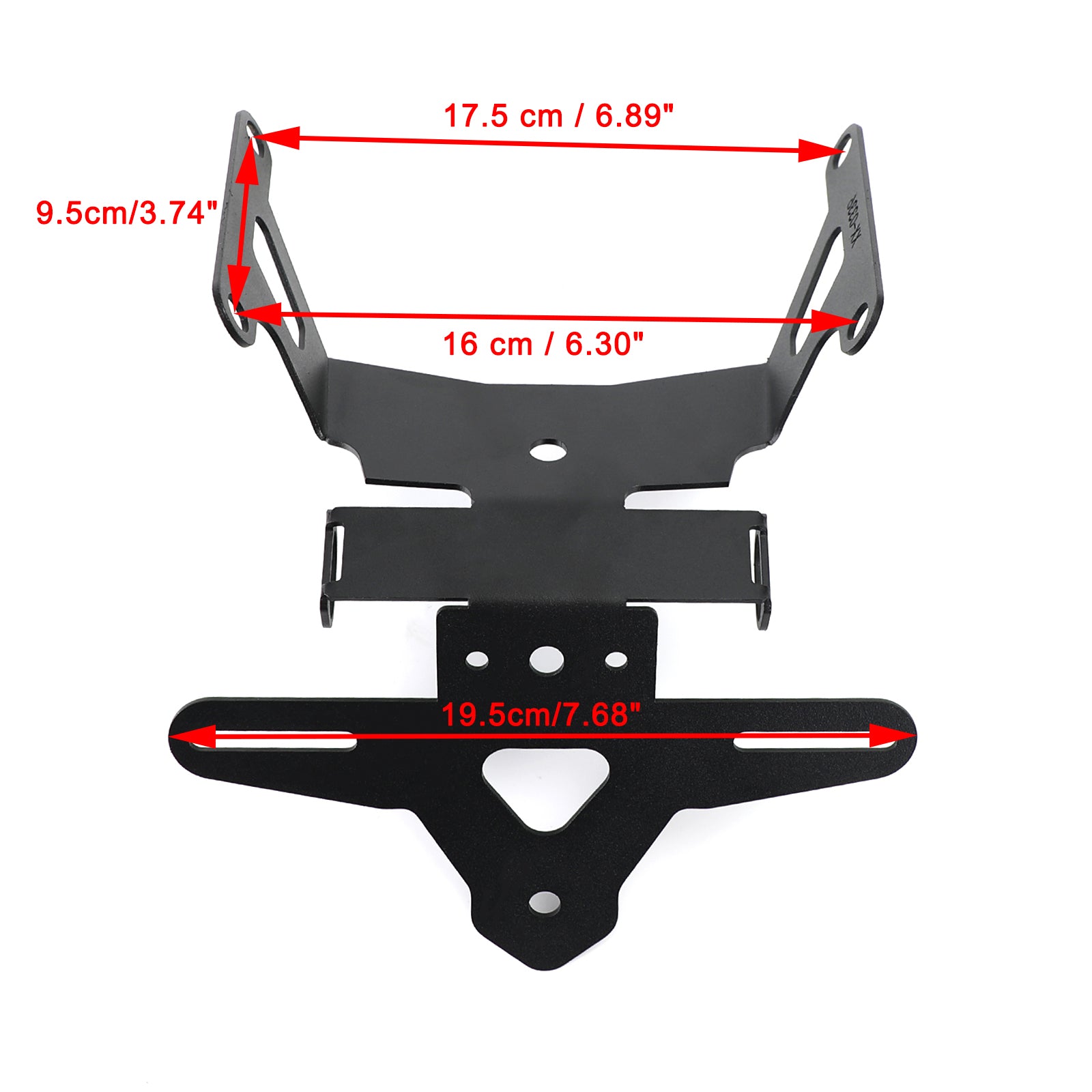 Nummerpladeholder rammebeslag Fit til Honda CB650R CBR650R 2021+ Generisk