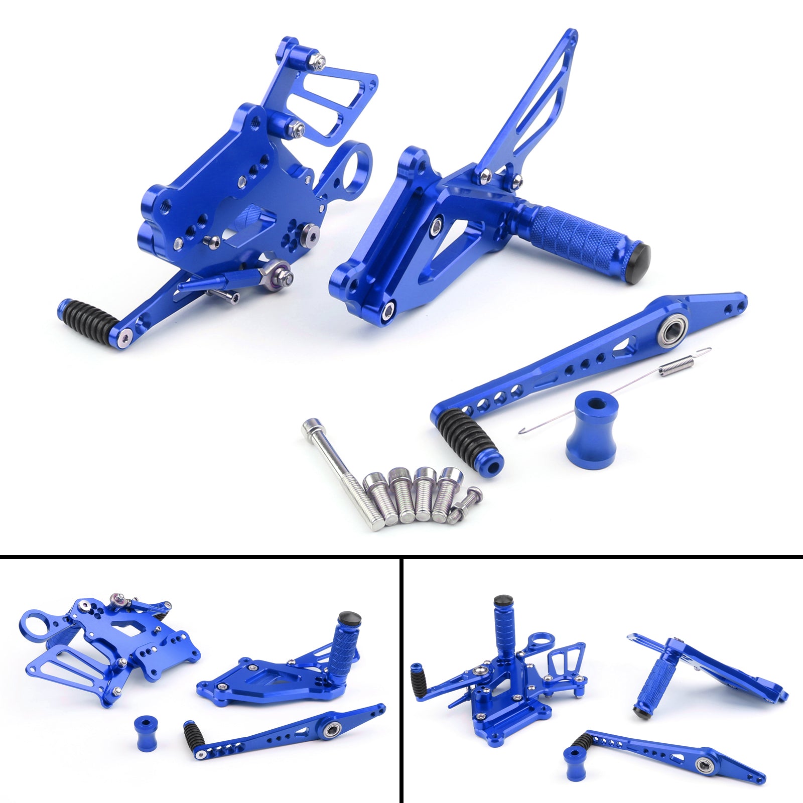 15-17 BMW S1000RR Motorcycle CNC Footrests Rear Sets Foot Pegs