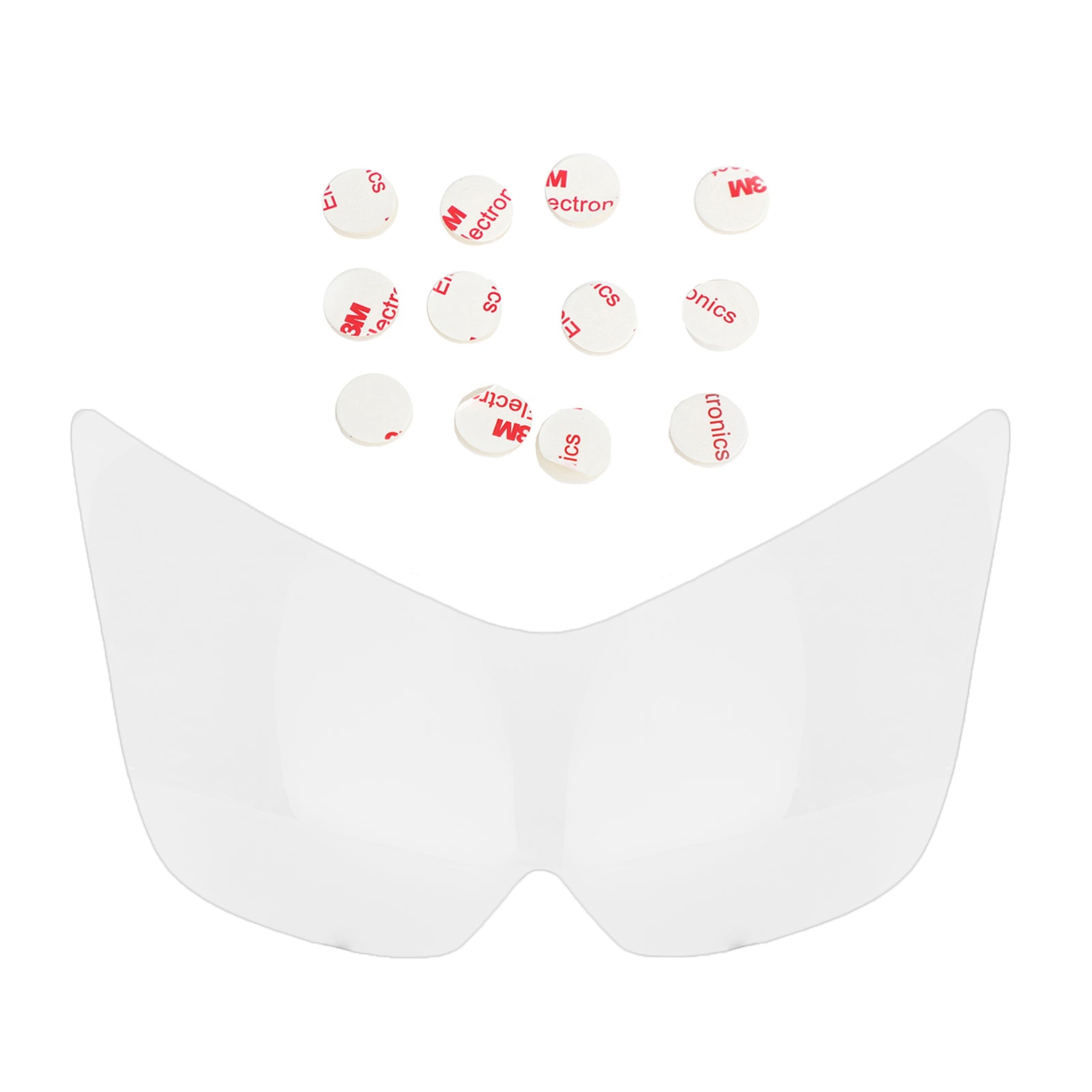 Tampa de proteção contra lentes do farol frontal ajustada para Kawasaki Ninja Z1000 03-06 Blue Generic