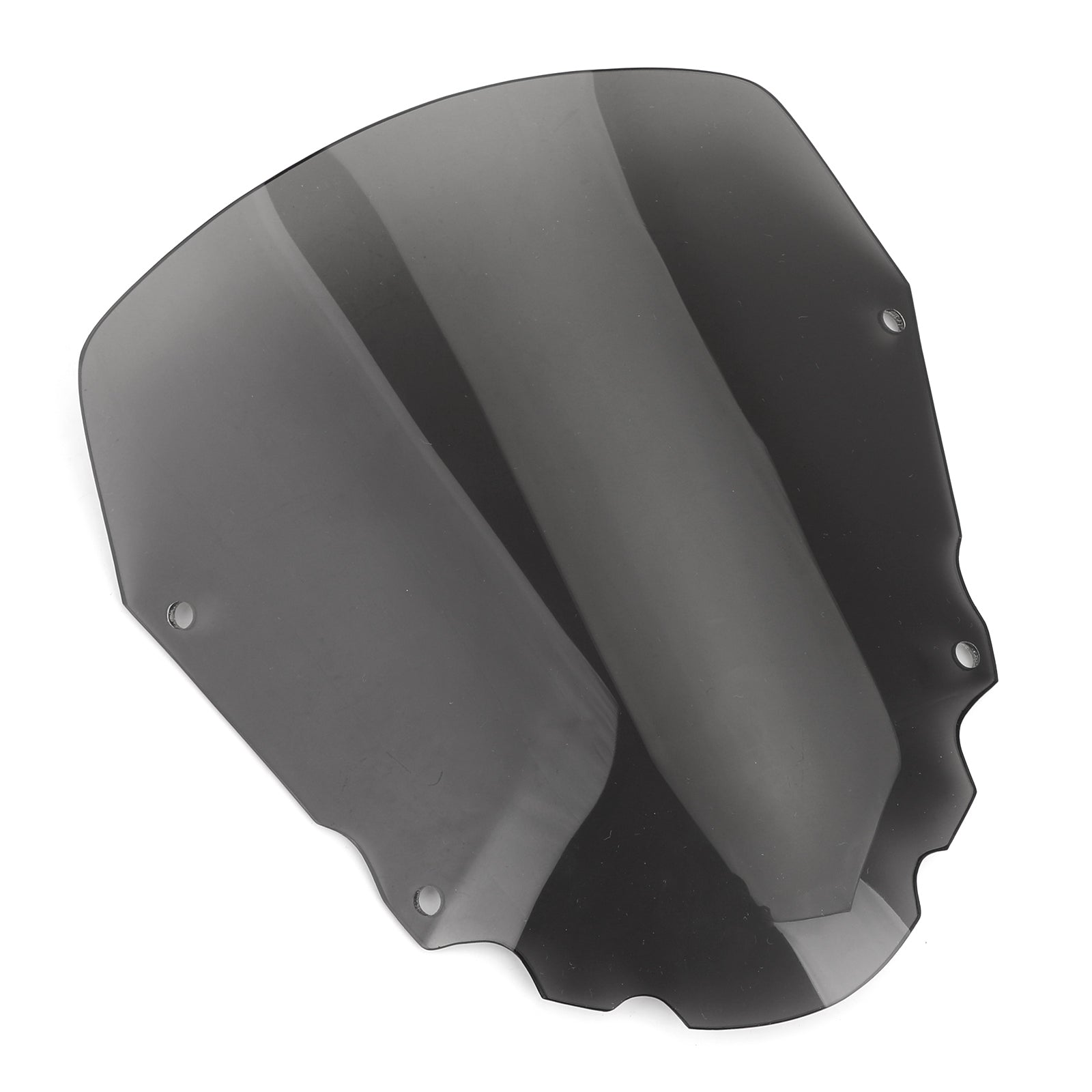 1x Short 4mm Motorcycle Windscreen Windshield for Kawasaki KLR650 2008-2014