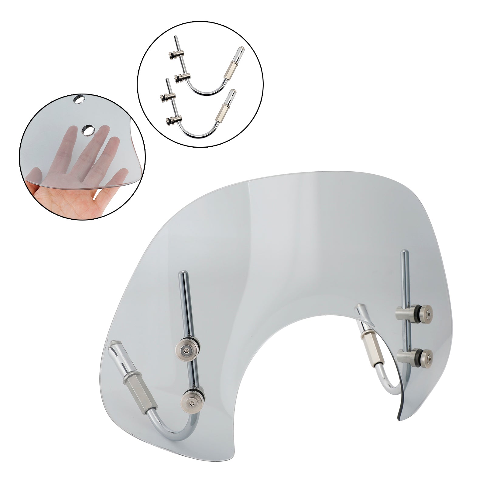 En pare-brise court ajustement pour Vespa GTS250 GTS300 2017-2022