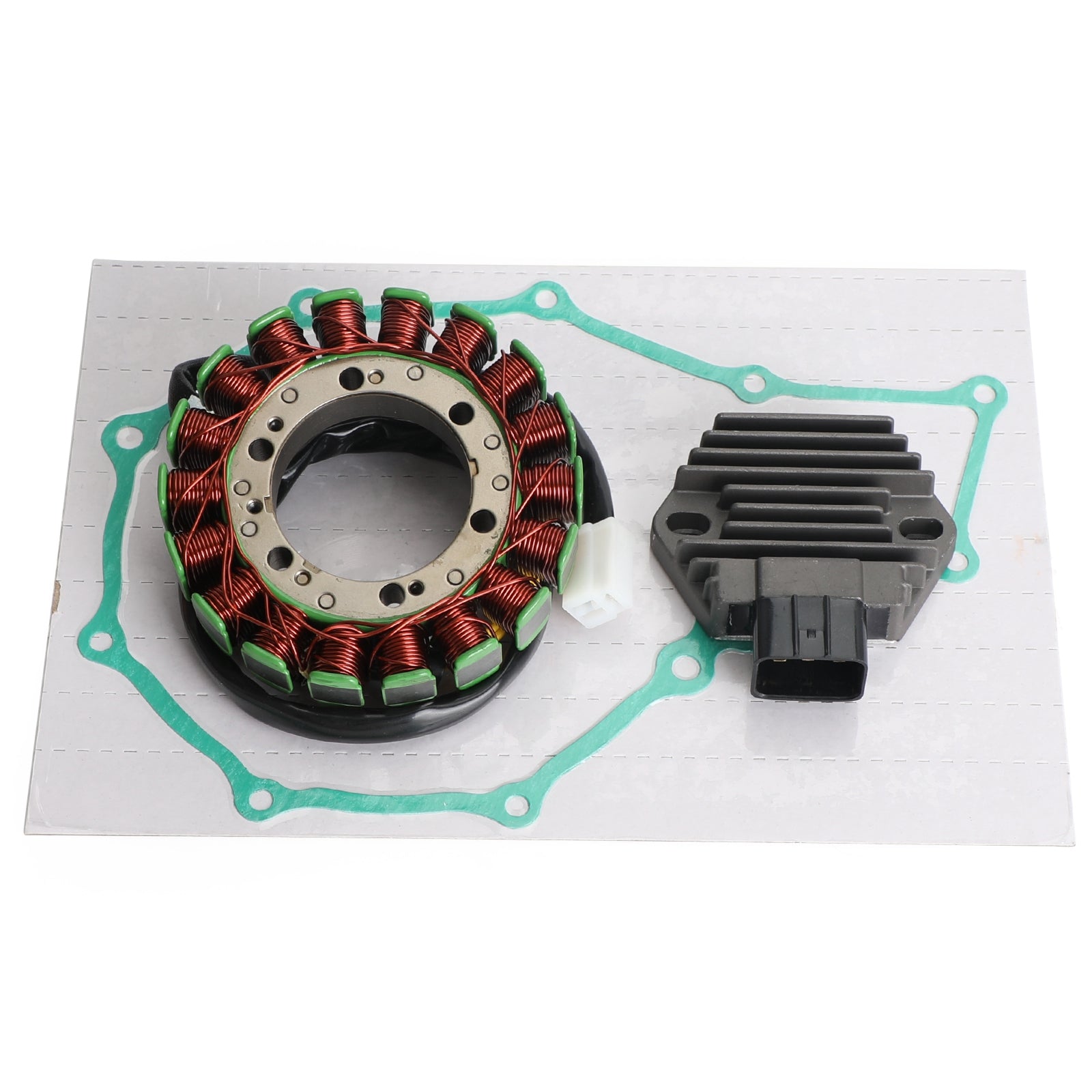 Magneto-Stator+Spannungsgleichrichter+Dichtung für Honda XL650V Transalp 650 2000-2006 Generikum