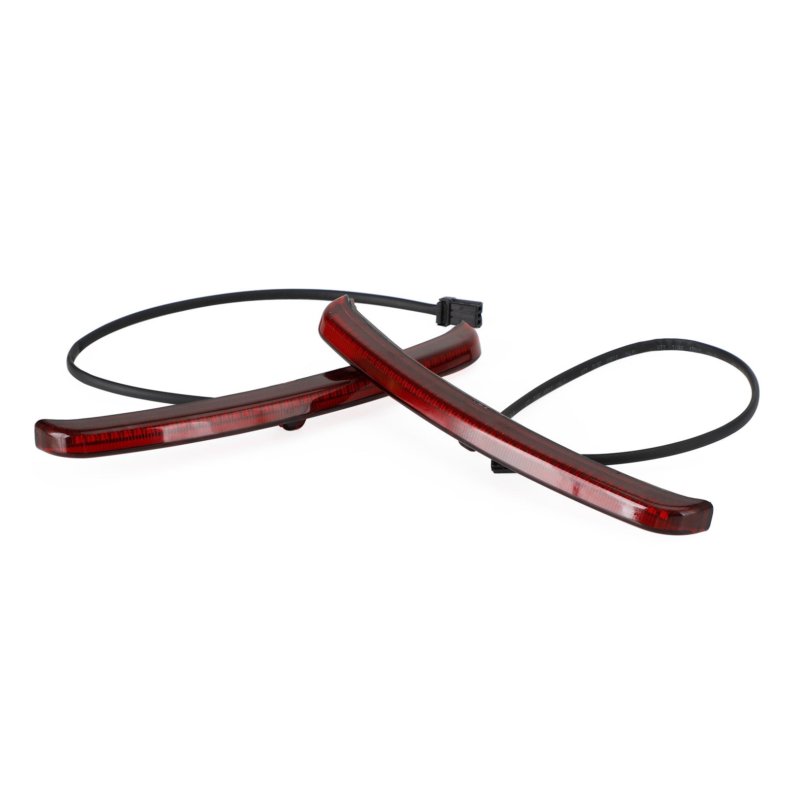 Rear Fender Blades Led Tail Light Fit For Touring Trike Glide 2009-2022 Generic