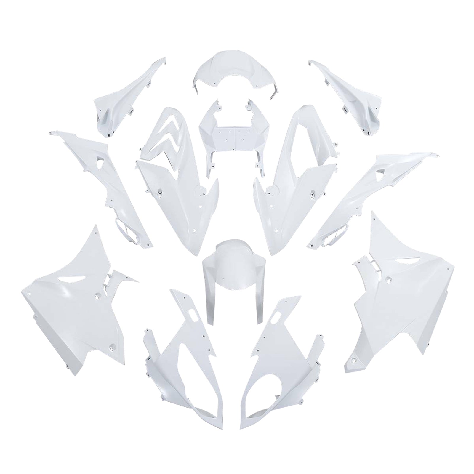 Amotopart BMW S1000RR 2017-2018 Kit de carenado sin pintar