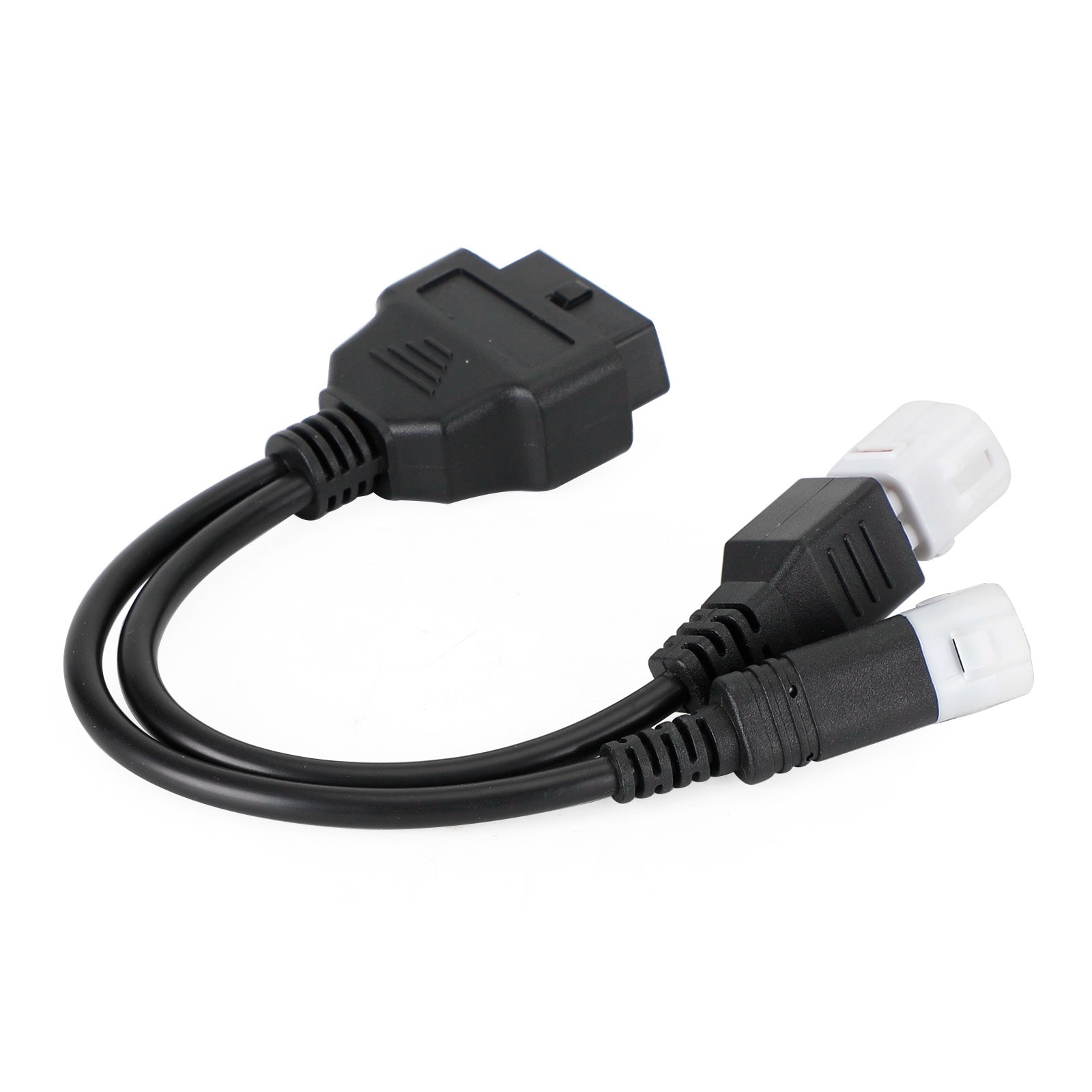 Conector adaptador de diagnóstico OBD2 2 en 1 de 3 pines y 4 pines para motocicleta Yamaha