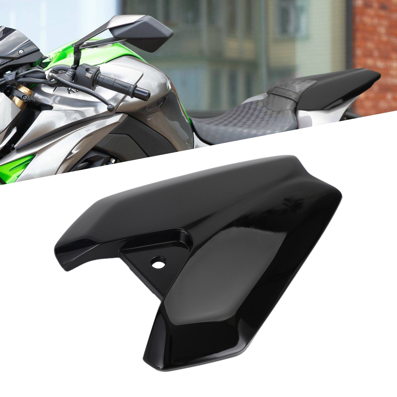 Motorcykel baksäte mässan täcker kåp för kawasaki z1000 2014-2022 generisk