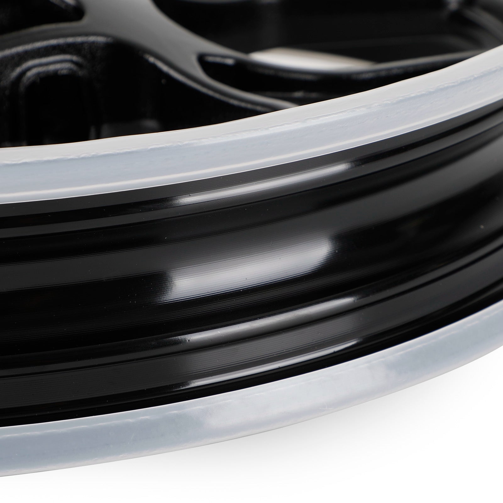 Komplette Vorderradrand für Yamaha YZF R3 YZF -R3 RH07 RH12 2015 - 2022 Schwarz Generika