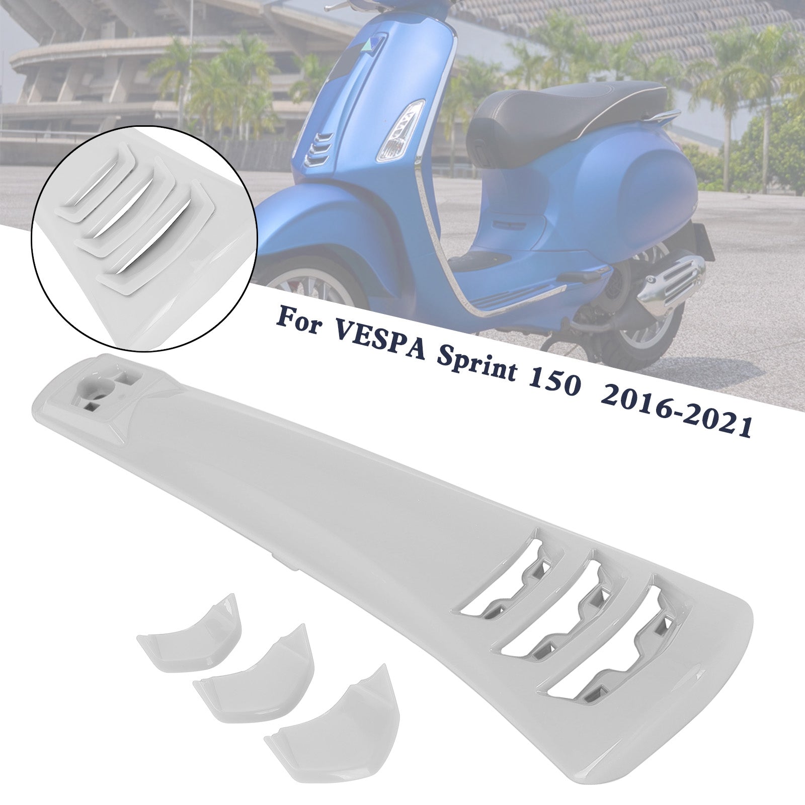 Carena copertura clacson in ABS per VESPA Sprint Primavera 125/150 14-21