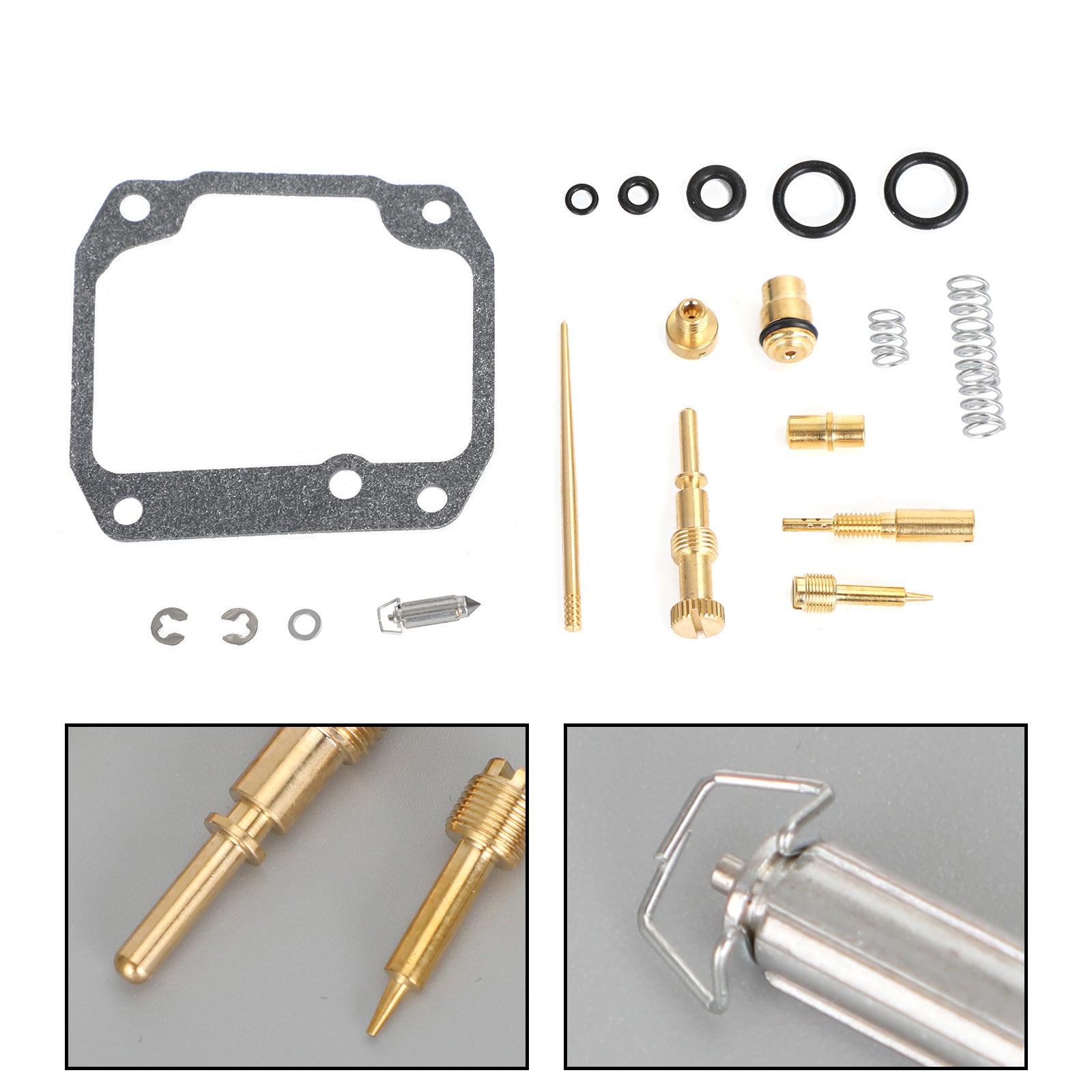 Carburetor Carb-Wiederaufbau-Kit fit für Suzuki Quadrunner 160 LT160E 2x4 1989-1992 Generikum