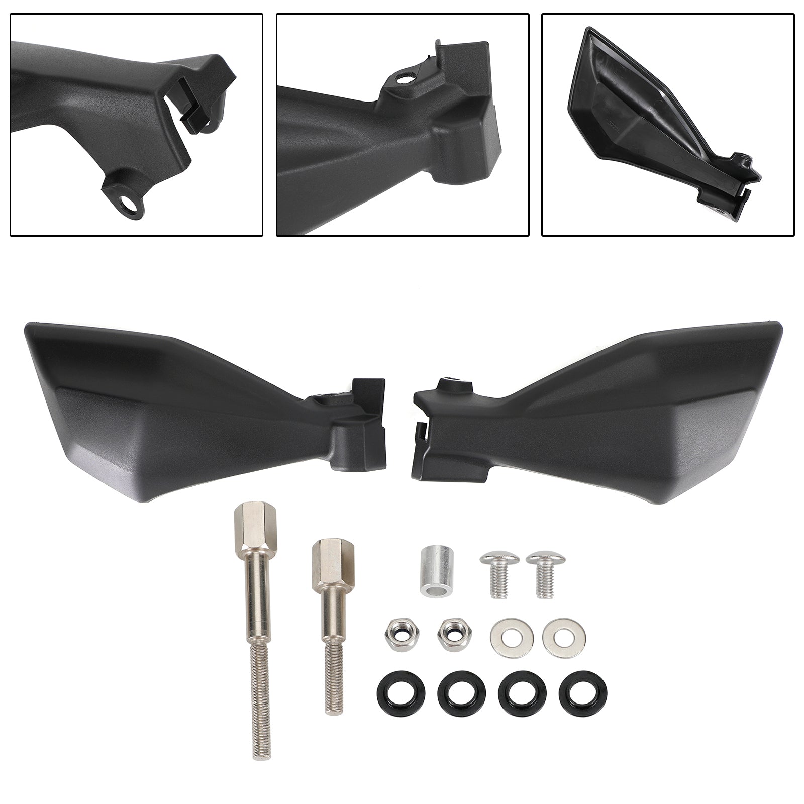 Handguard Extensions Hand Protector for Kawasaki Versys x 300 2017-2022 Generic