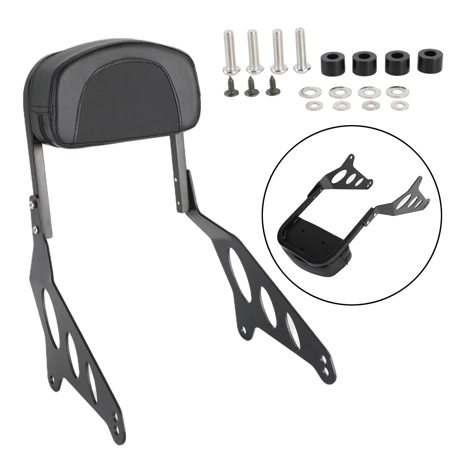 Motorcykelpassagerrygglæn til Honda CM1100 CMX1100 Rebel 1100 2021+ Generisk